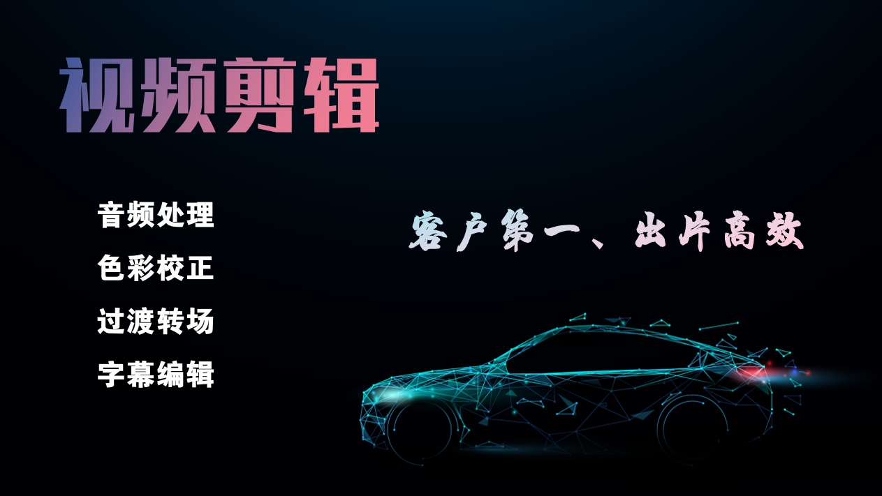 我可以完成三分钟内视频剪辑处理