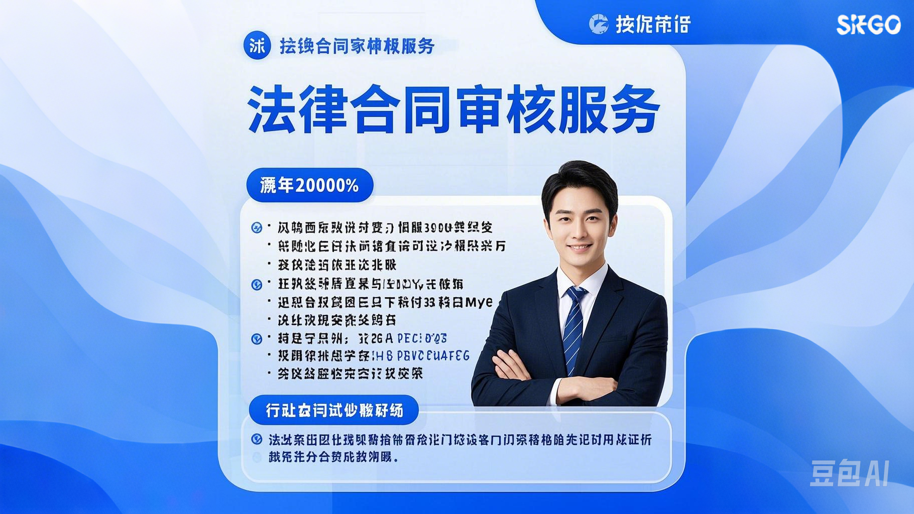 我可以审核一份专业法律合同并规避所有法律风险，2天内完成