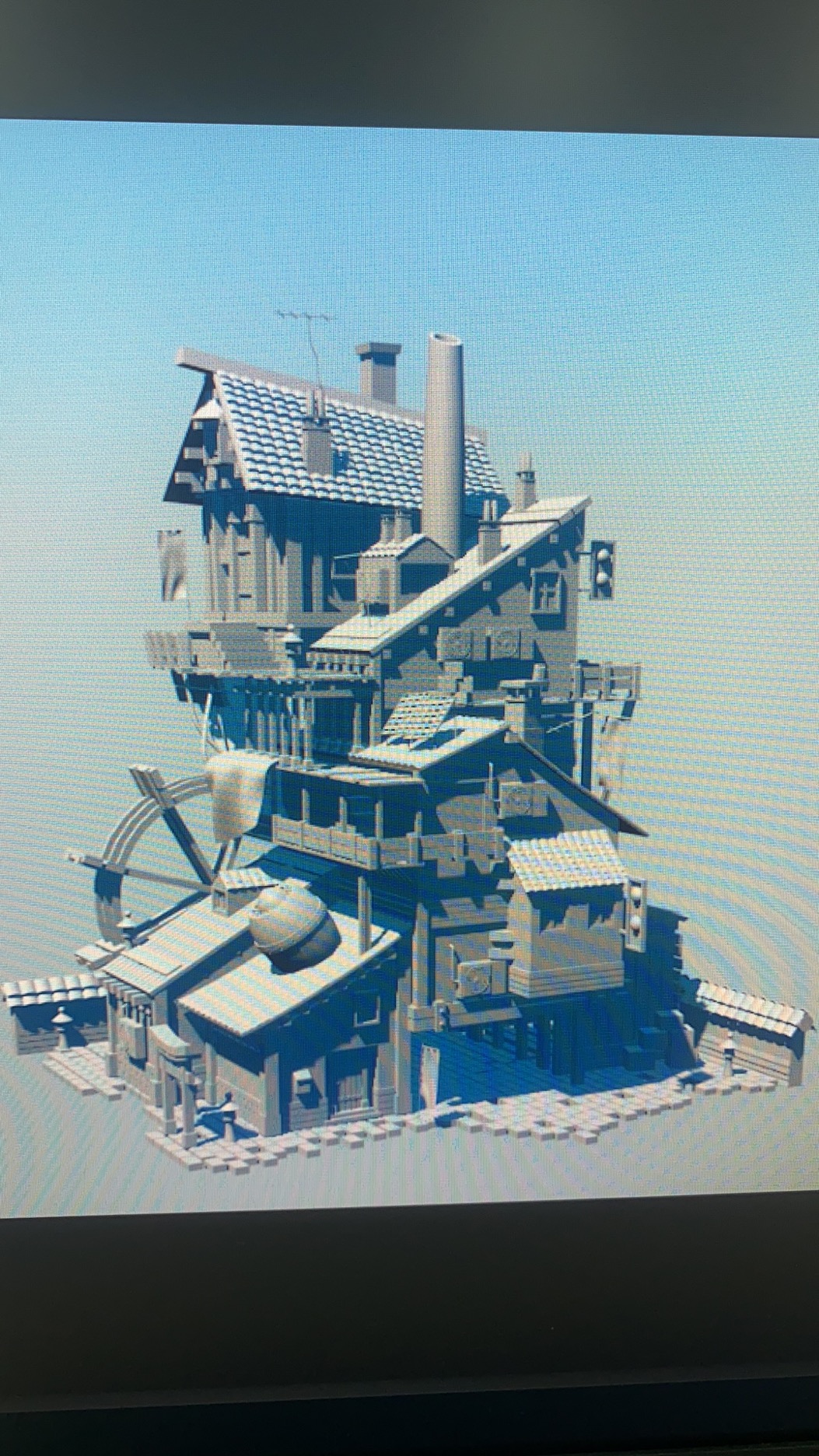 我可以场景建模制作 c4d max maya