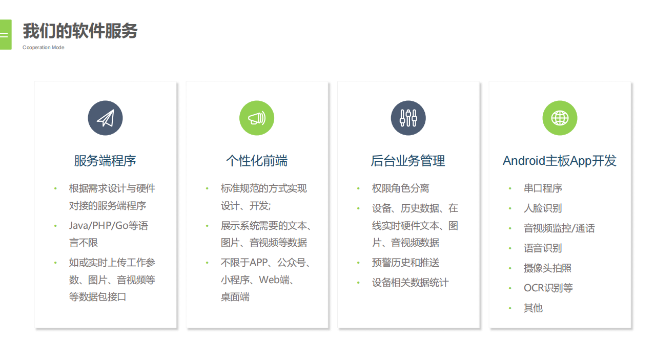 我可以物联平台的快速搭建个性定制前端最快2天内可以实现