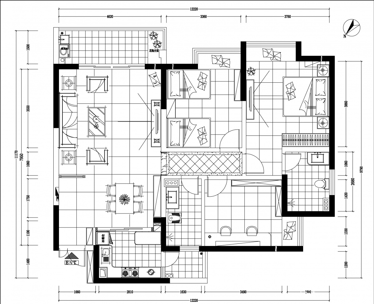 我可以完成cad图纸 设计属于你的空间，2天内完成