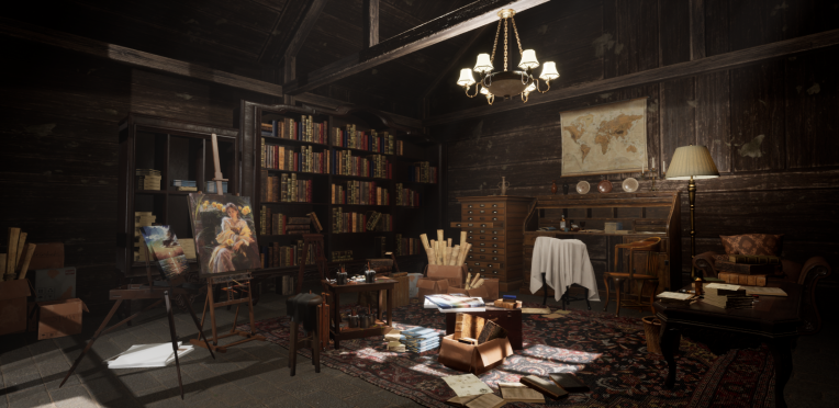 我可以利用UE根据客户需求和周期要求进行场景制作，3天-7天完成