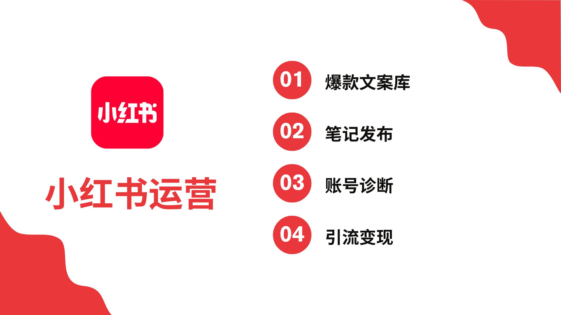 我可以做小红书100条爆款文案和选题库