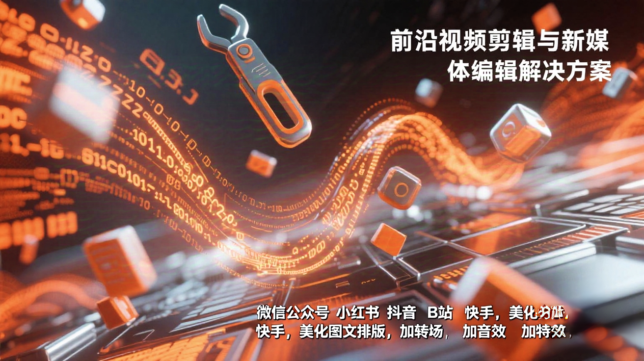 我可以完成视频剪辑，完成一条公众图文排版。