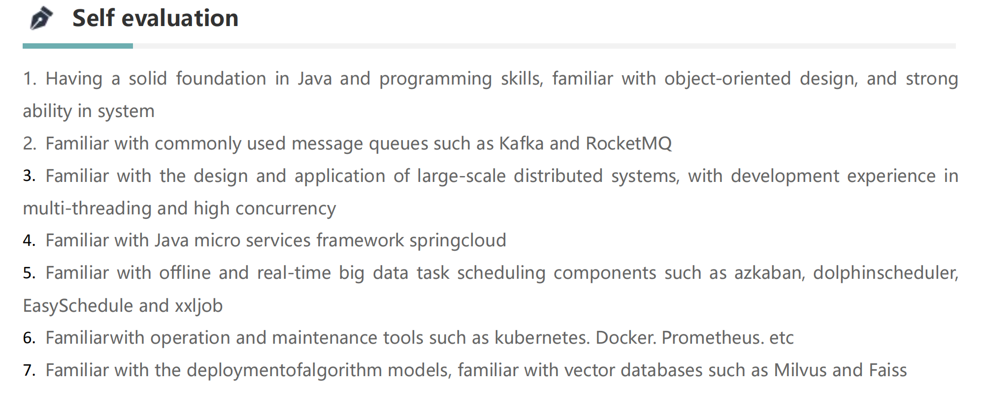 我可以0-1Java项目设计开发，7年开发经验，擅长分布式项目设计开发、数据平台大数据等