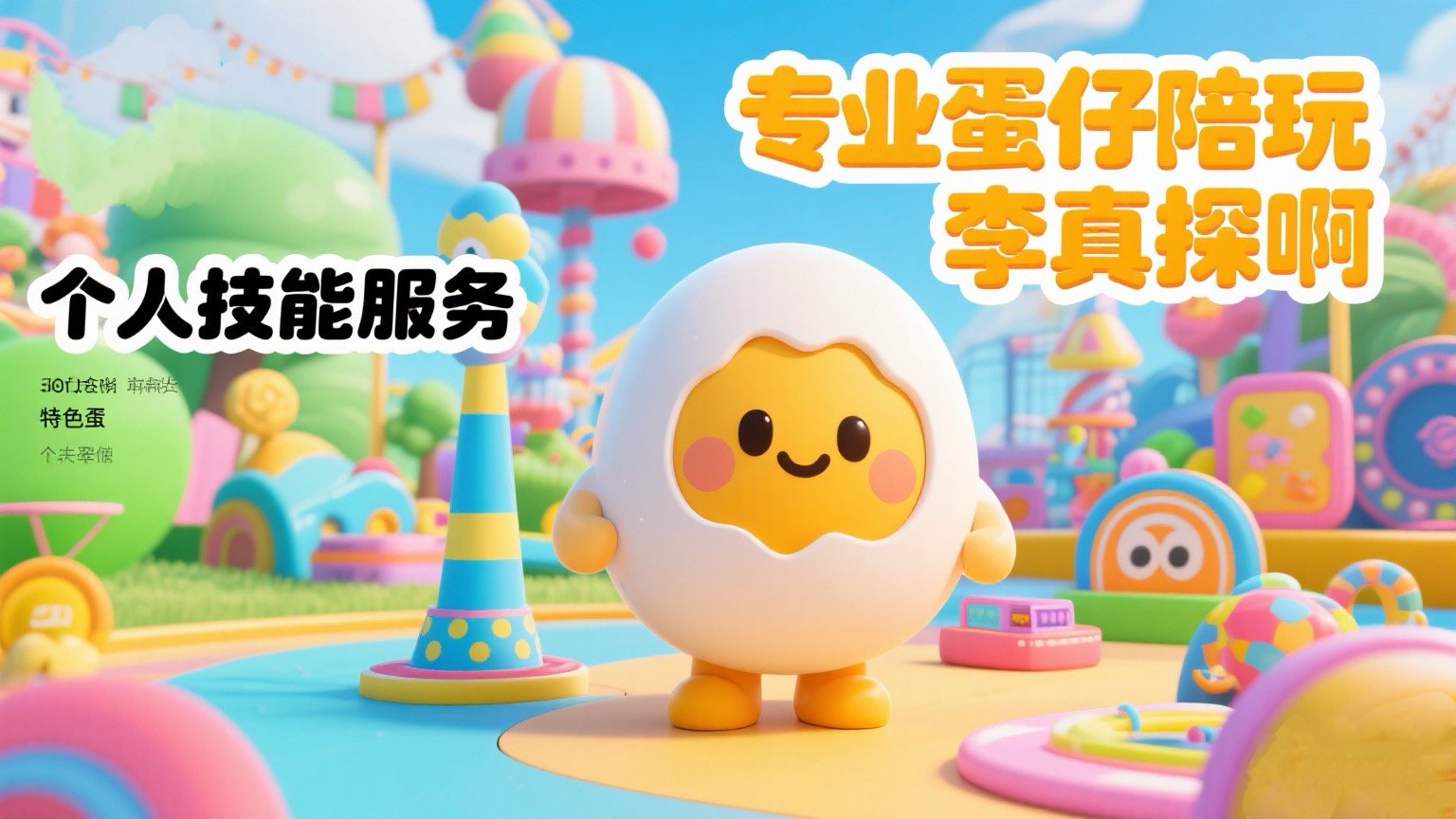 我可以蛋仔派对所有模式1v1通陪  .	蛋仔派对全模式通陪（1局起） 4.所有模式陪玩（1单接