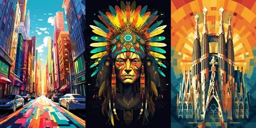 我可以为你创作1套Midjourney提示词