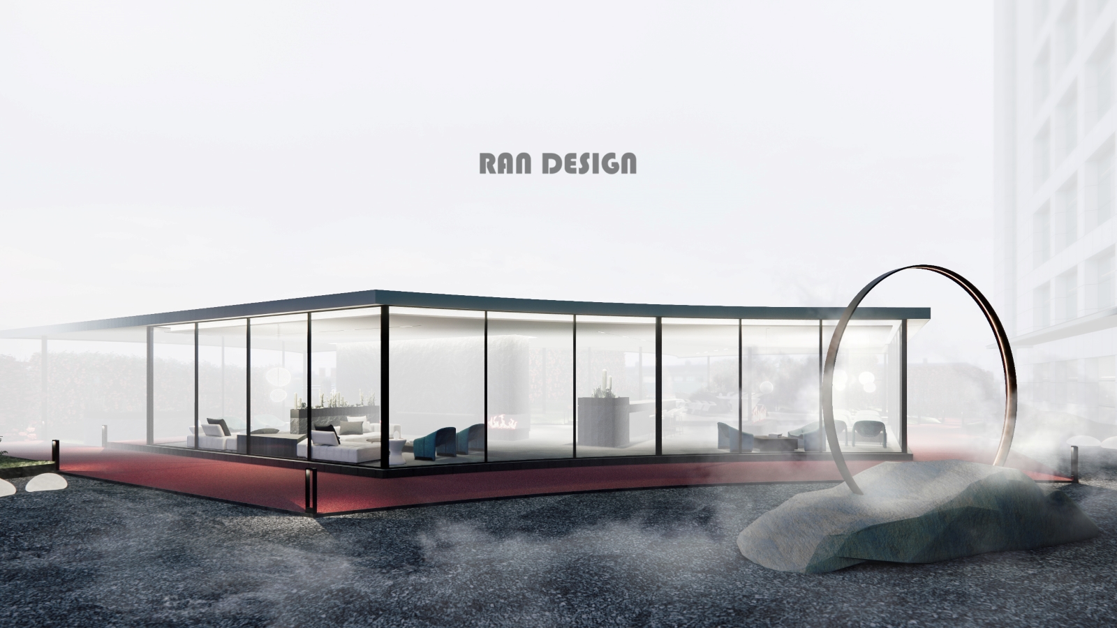 我可以完成一张室内空间渲染效果图