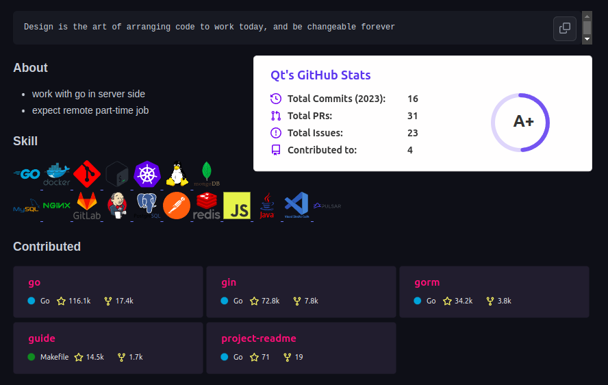 我可以做一个后台系统，WEB或者IM