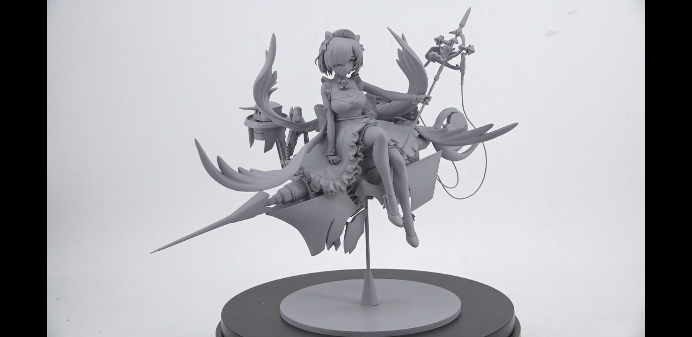 我可以手办原型3D建模，拆件，打磨，喷灰，水帖制作。