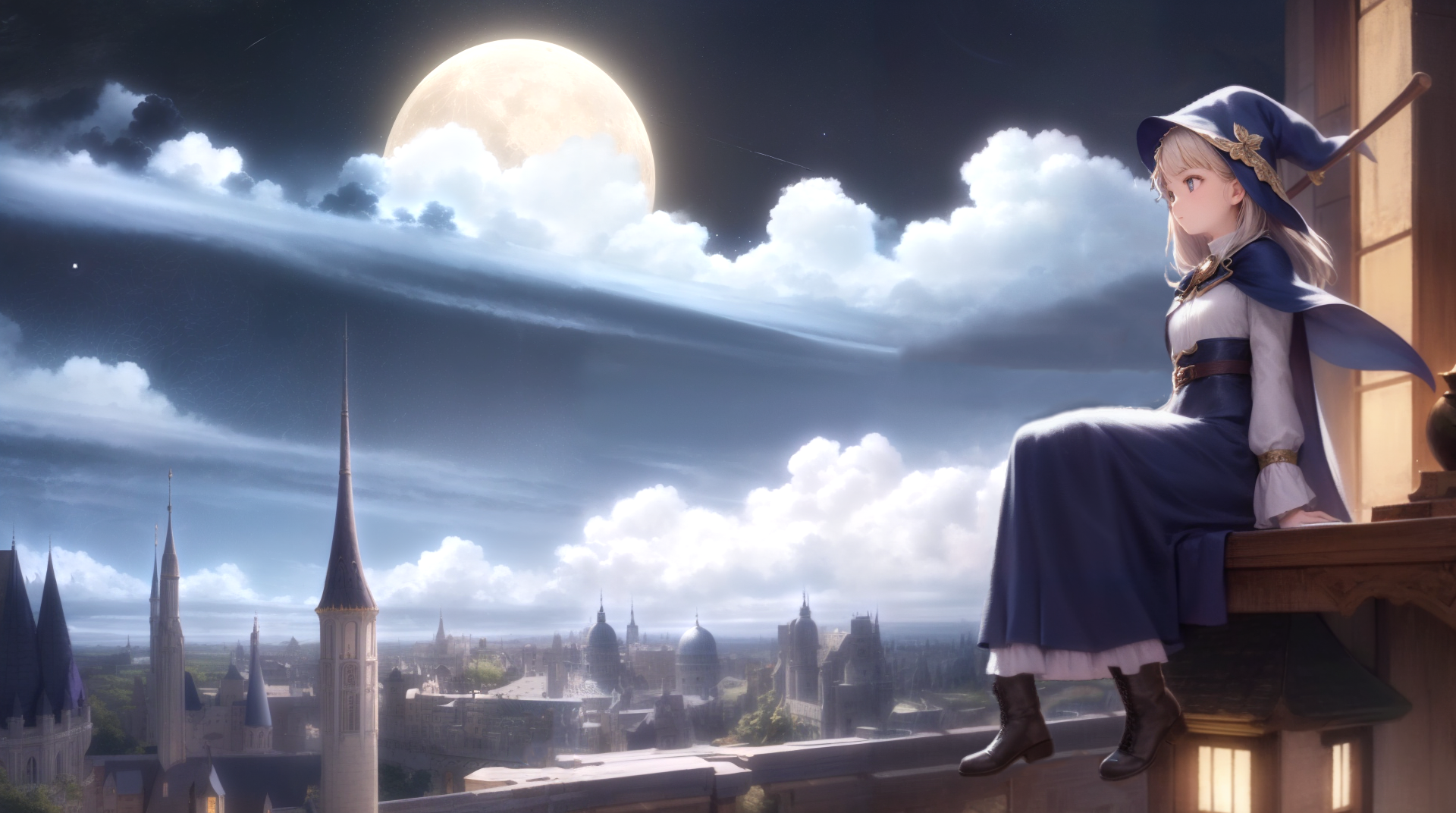 我可以使用AI绘图，为您画5张精品的插画