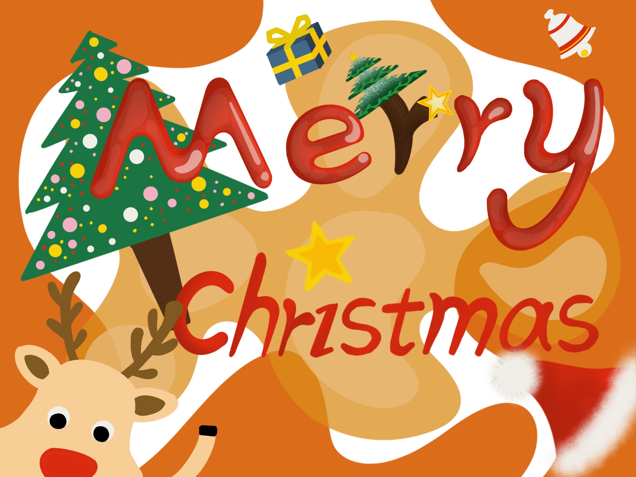 我可以画一张宣传卡片