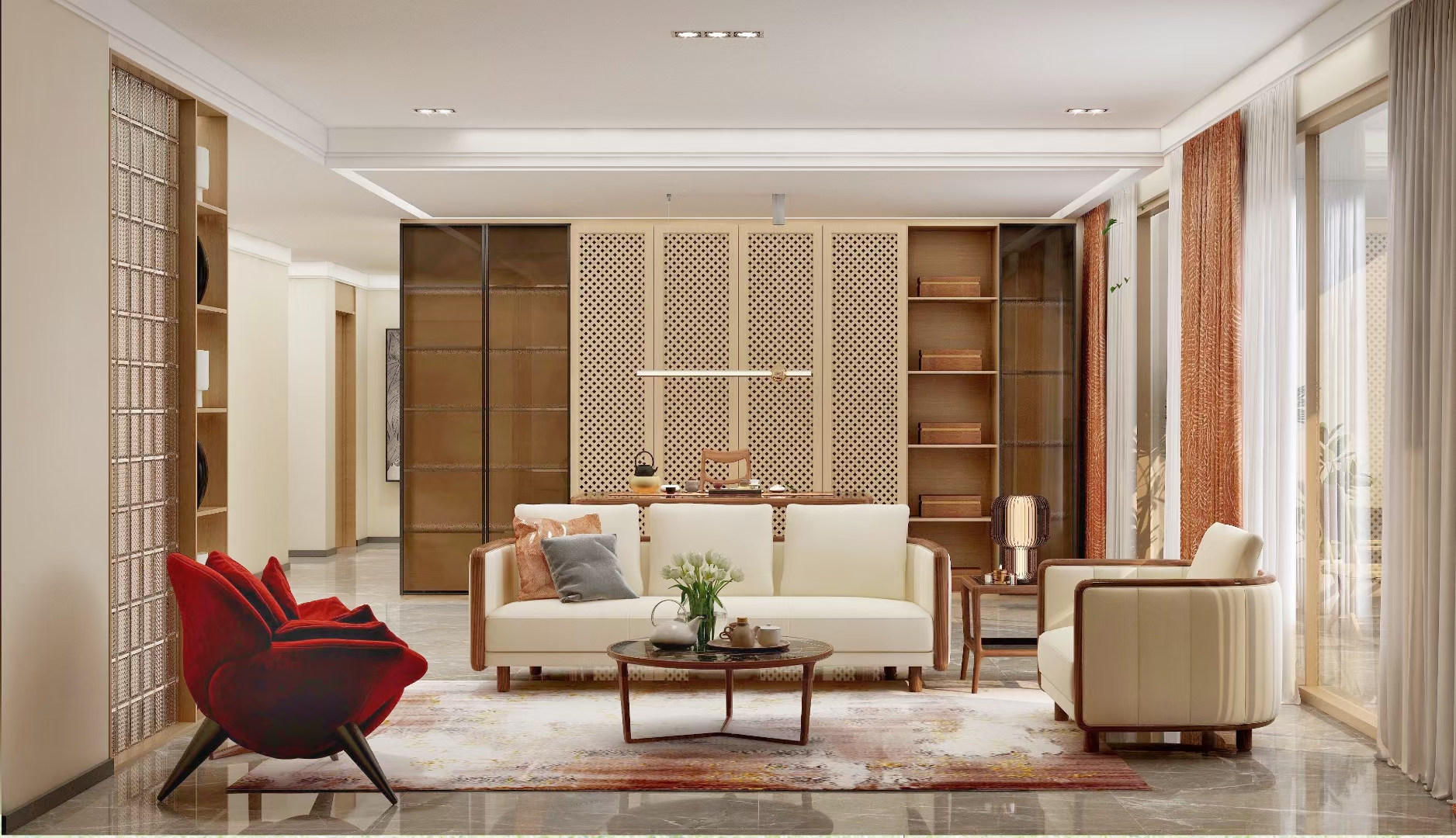 我可以完成1套方案及其产品清单 ；可以酷家乐一套效果图及其全景VR