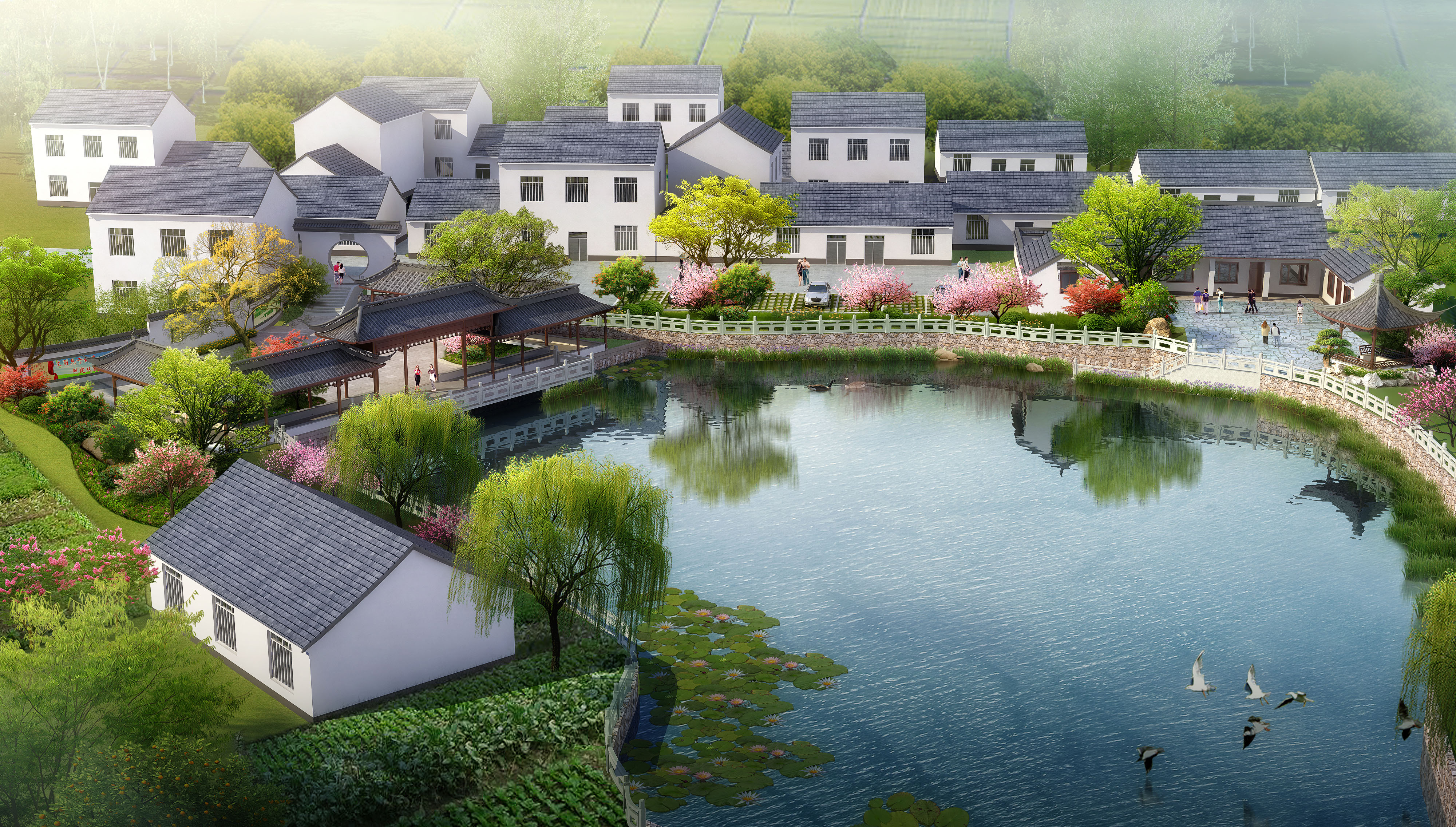 我可以完成单独一个景观设计项目