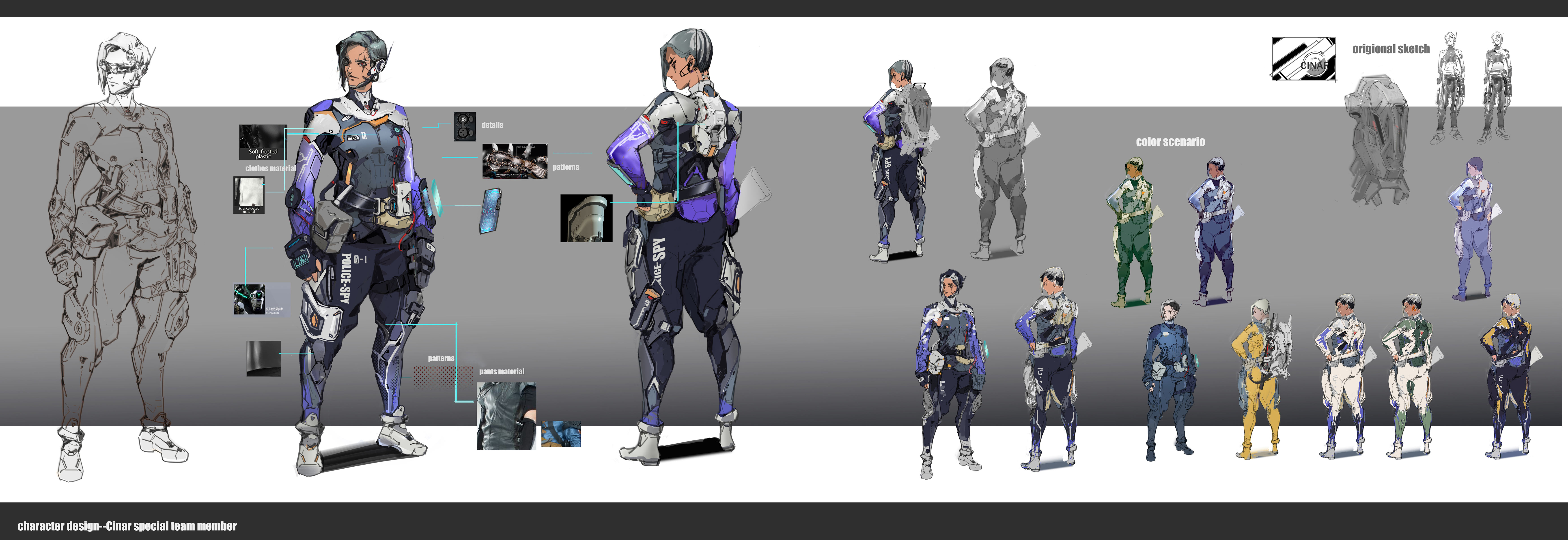 我可以1张角色场景概念设计