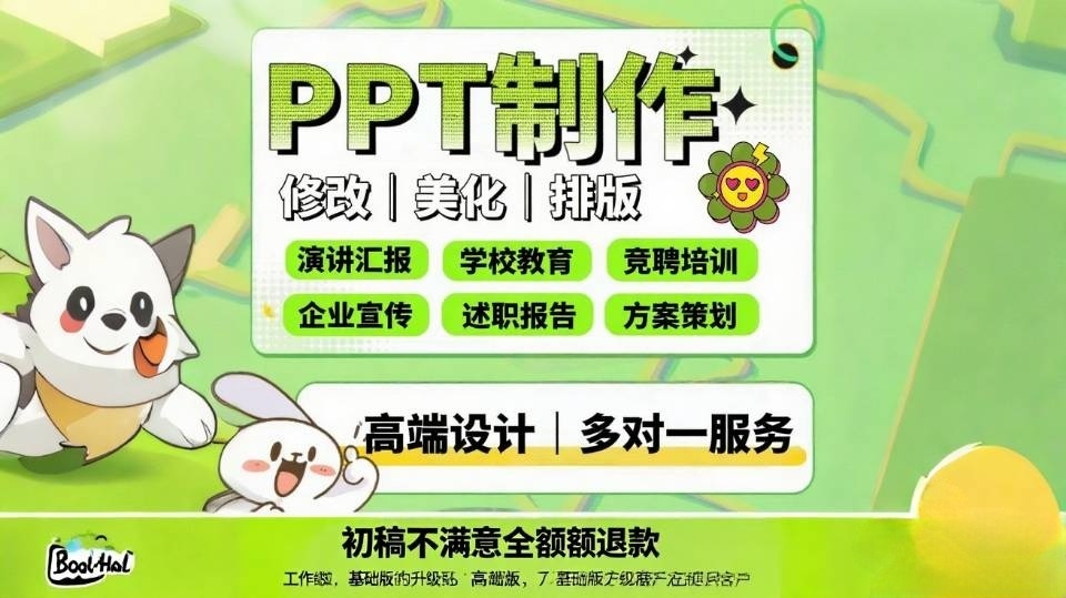 我可以1份PPT定制化设计（含美化/企业汇报/方案宣讲 ）