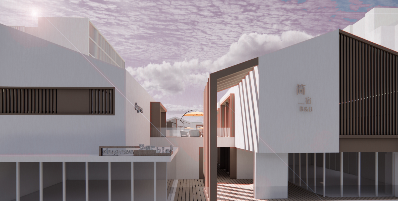 我可以根据需求出1份建筑设计方案或su建模，绘制cad  简单的enscape效果图