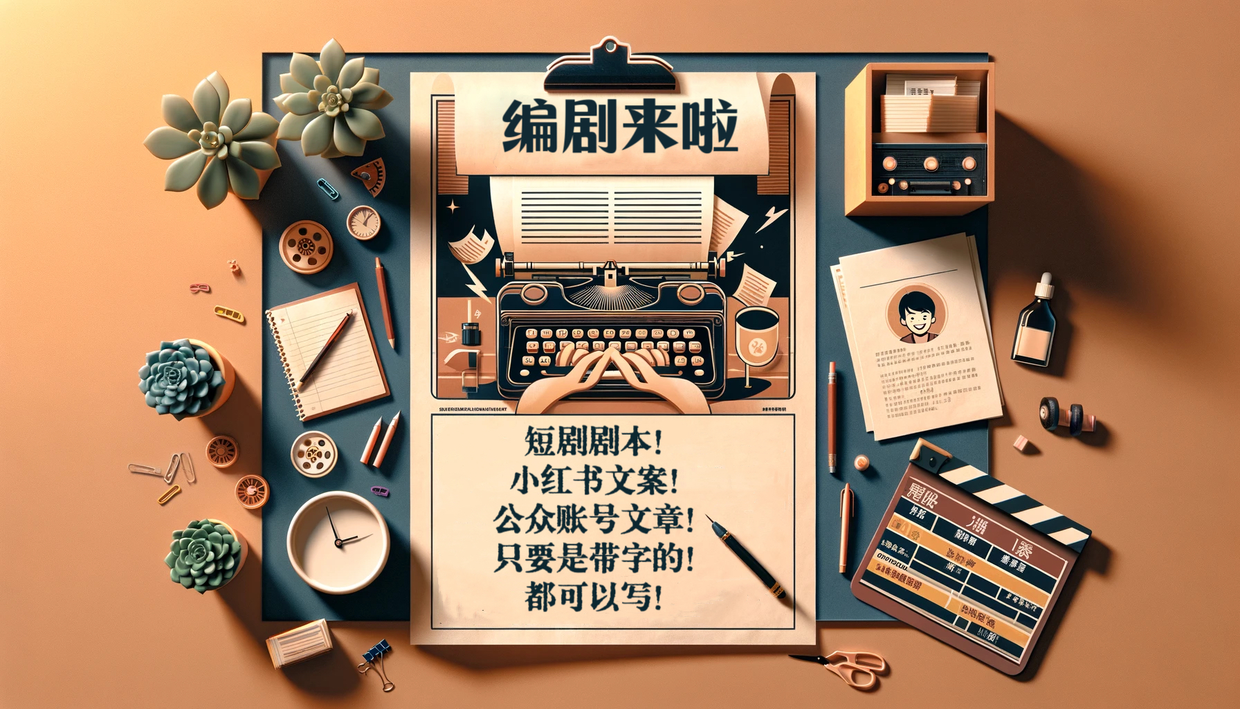 我可以写50集体量的短剧剧本