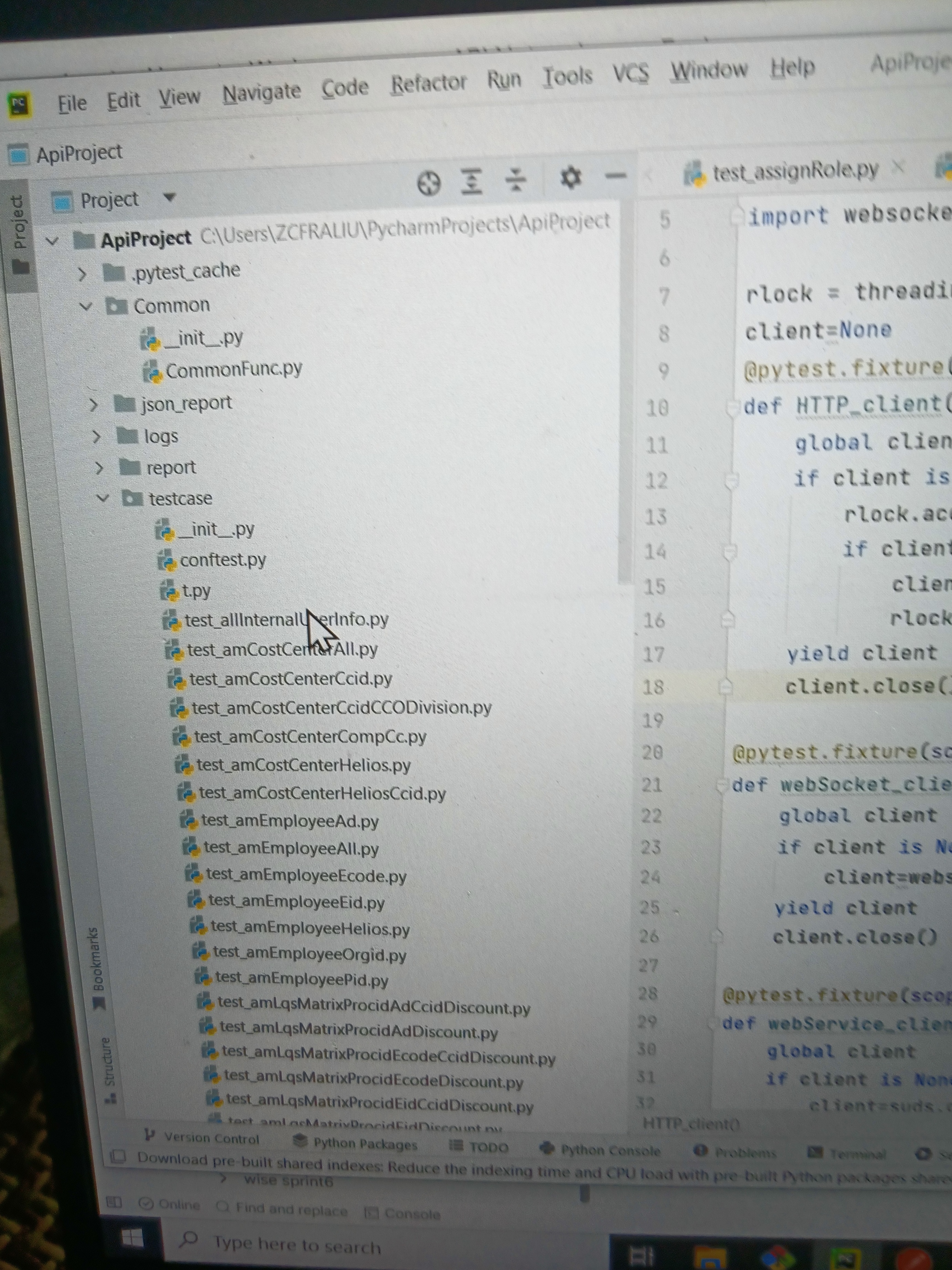 我可以提供一项测试服务使用python+pytest搭建测试自动化框架