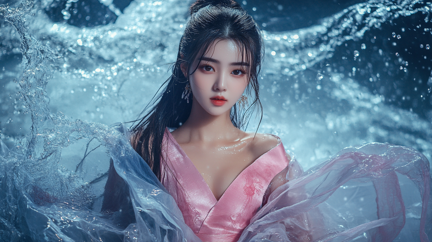 我可以100张AI作图（美女、风景）