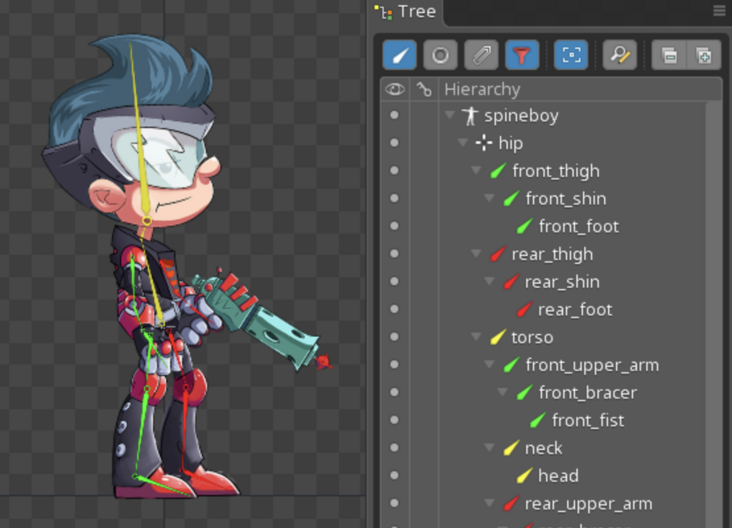 我可以制作一段spine动画制作