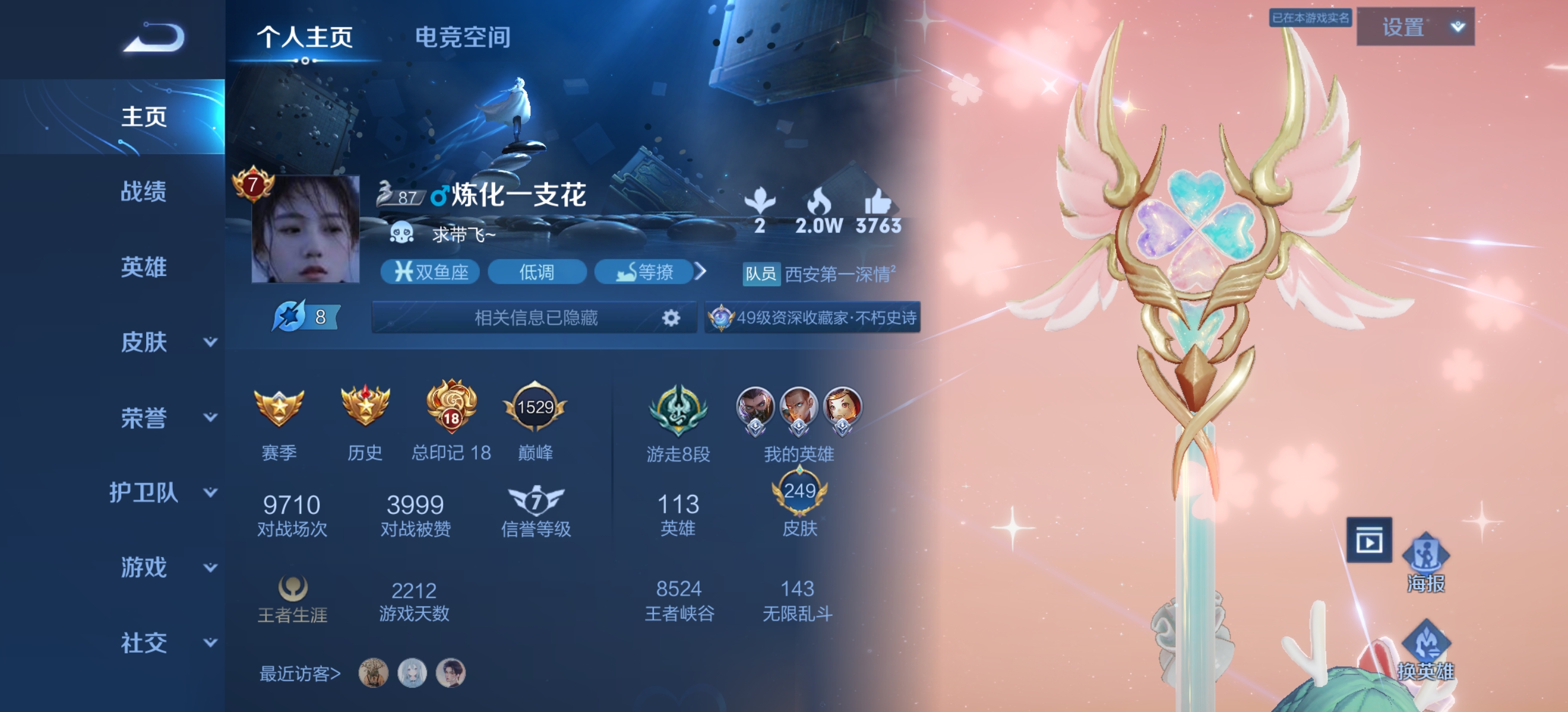 我可以游戏陪玩娱乐，排位王者荣耀10场