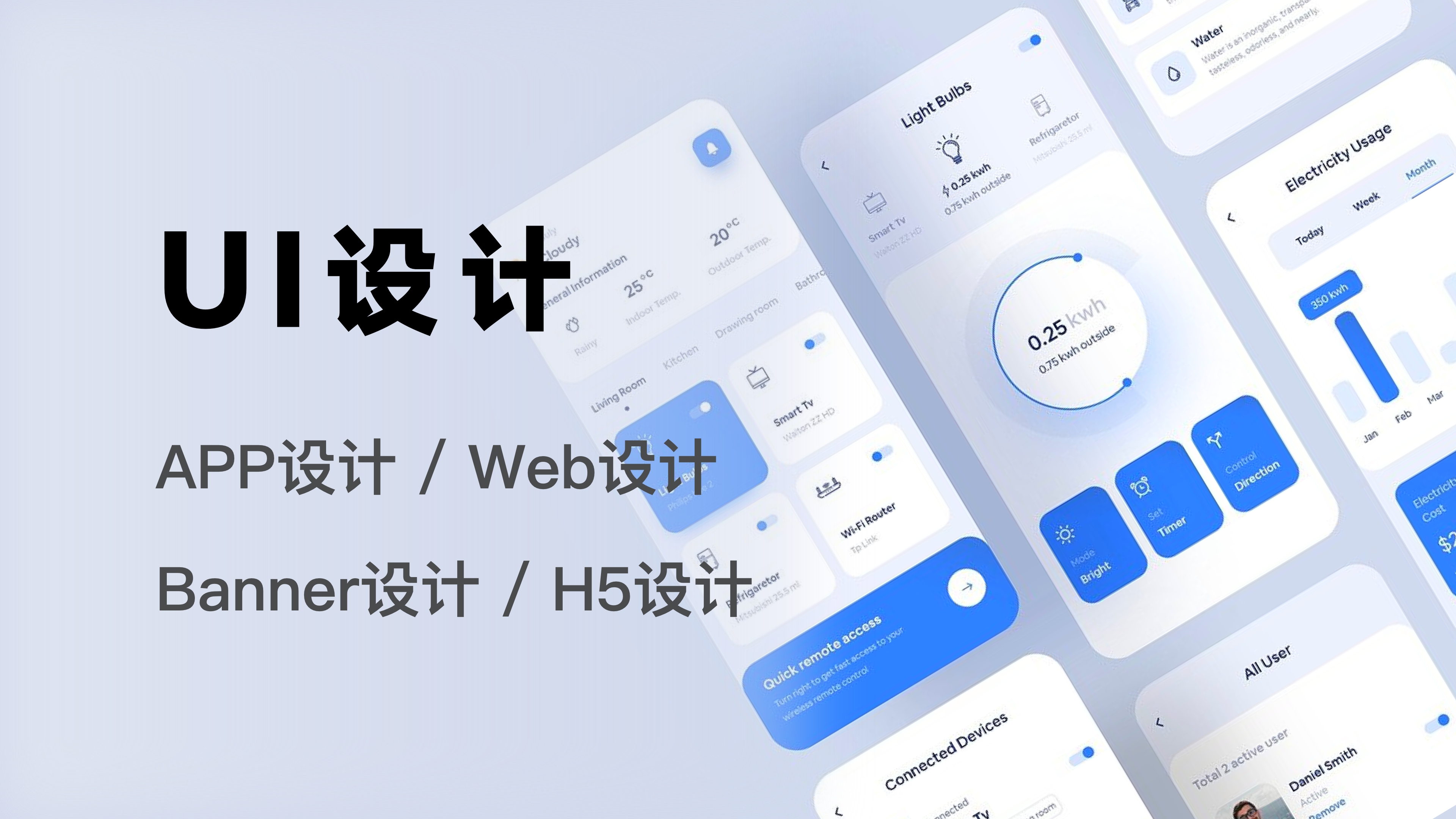 我可以高质量完成1套 App/web UI界面设计&平面设计