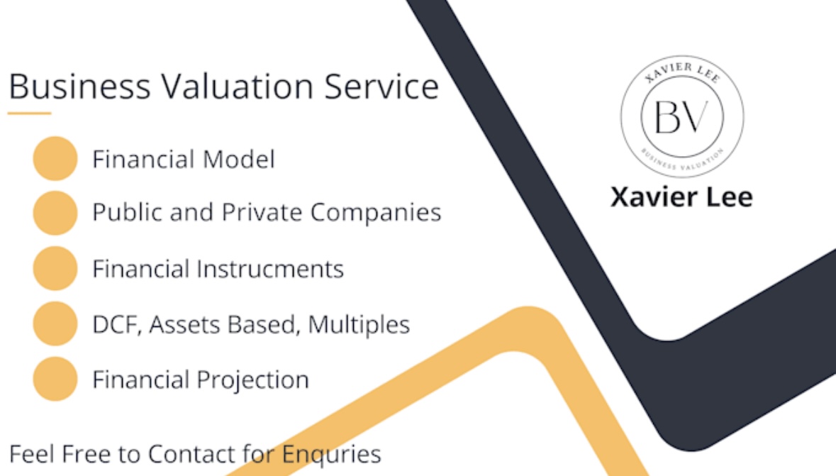 我可以提供一次估值建模