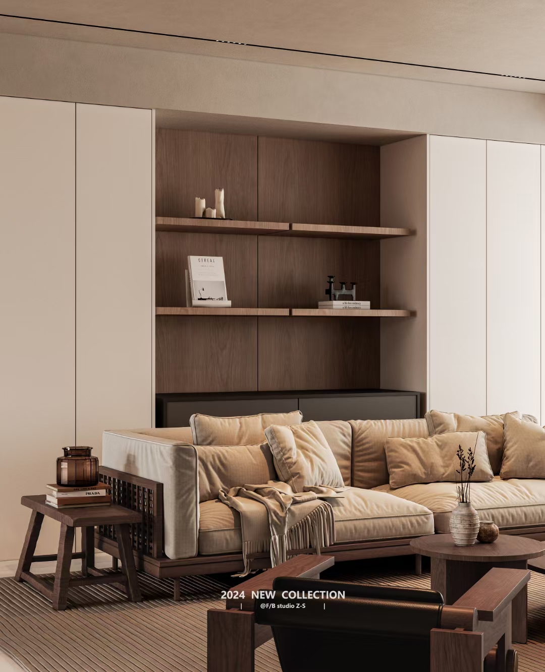 我可以又快又好的完成1全套效果图制作