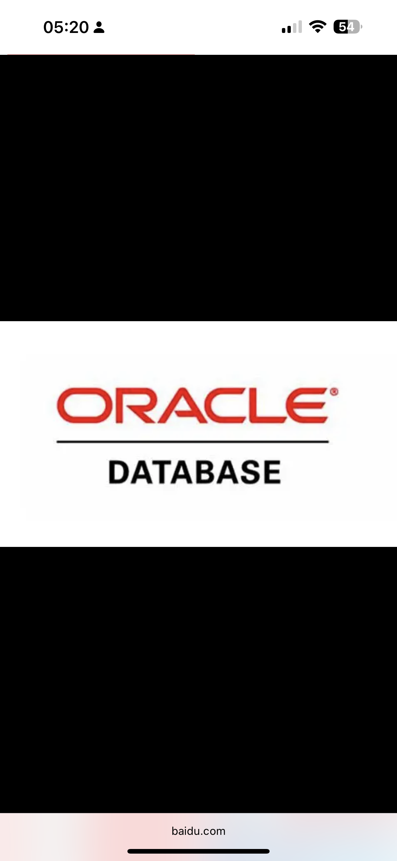 我可以一次数据库oracle安装部署