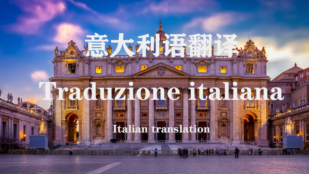 我可以完成一篇有质量的意大利语论文和文献翻译
