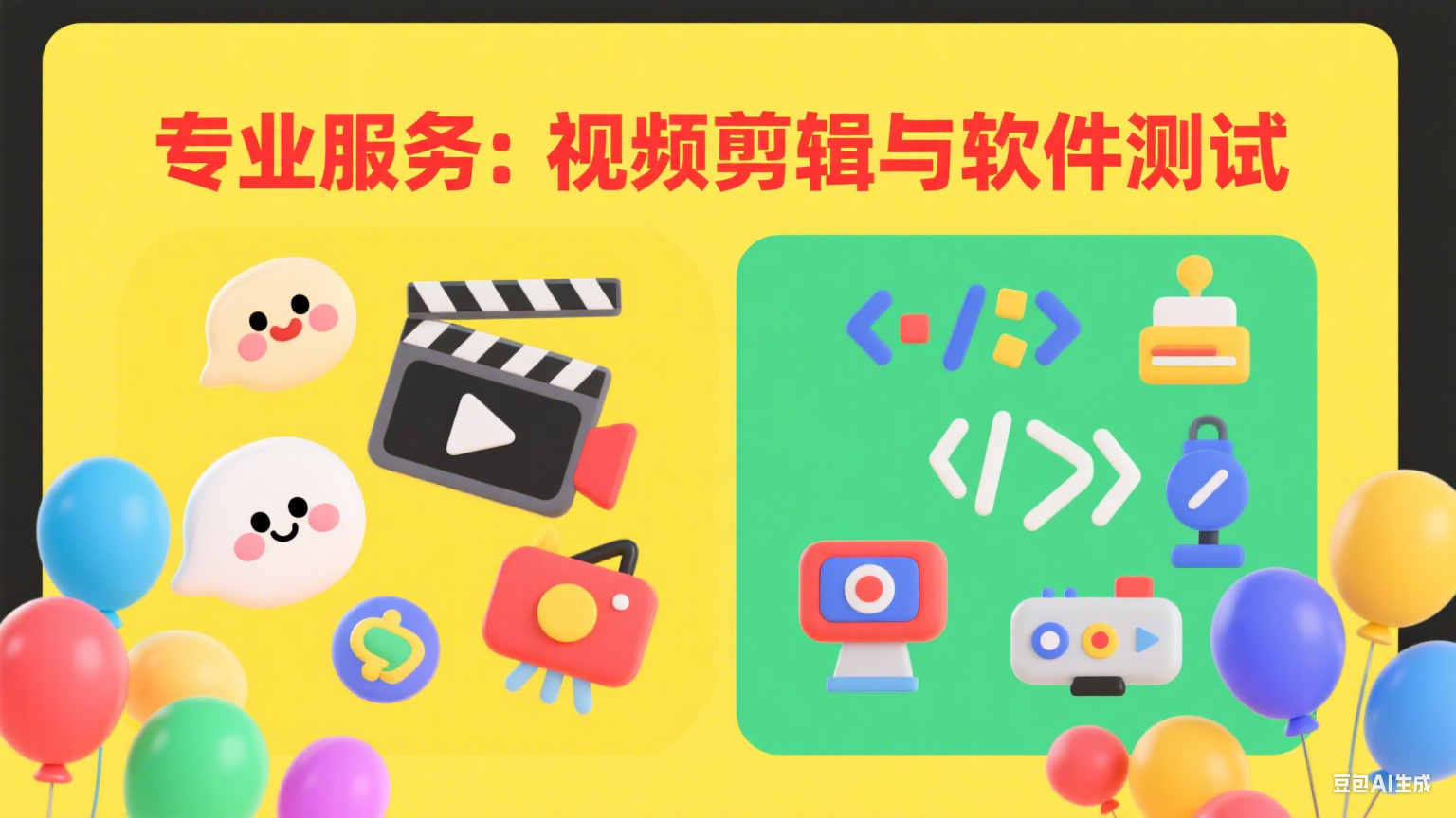 我可以剪辑一分钟左右短视频、新媒体运营、软件测试相关内容
