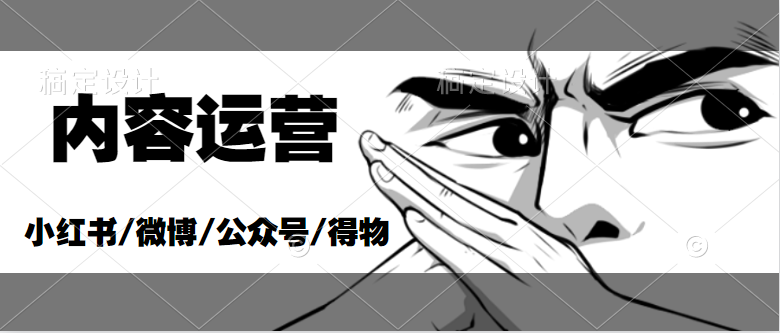 我可以独立完成小红书、公众号、微博等平台的内容运营，1天内完成