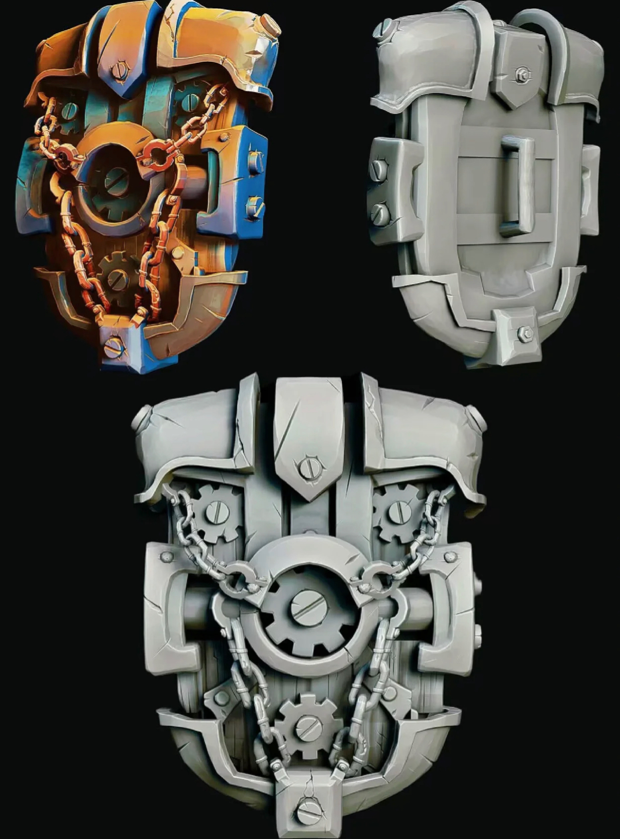 我可以视频剪辑，文案撰写，一张海报，角色建模，logo 设计