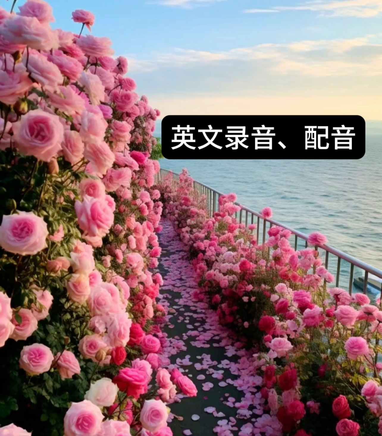 我可以为多种形式的一篇英文文稿录音、配音