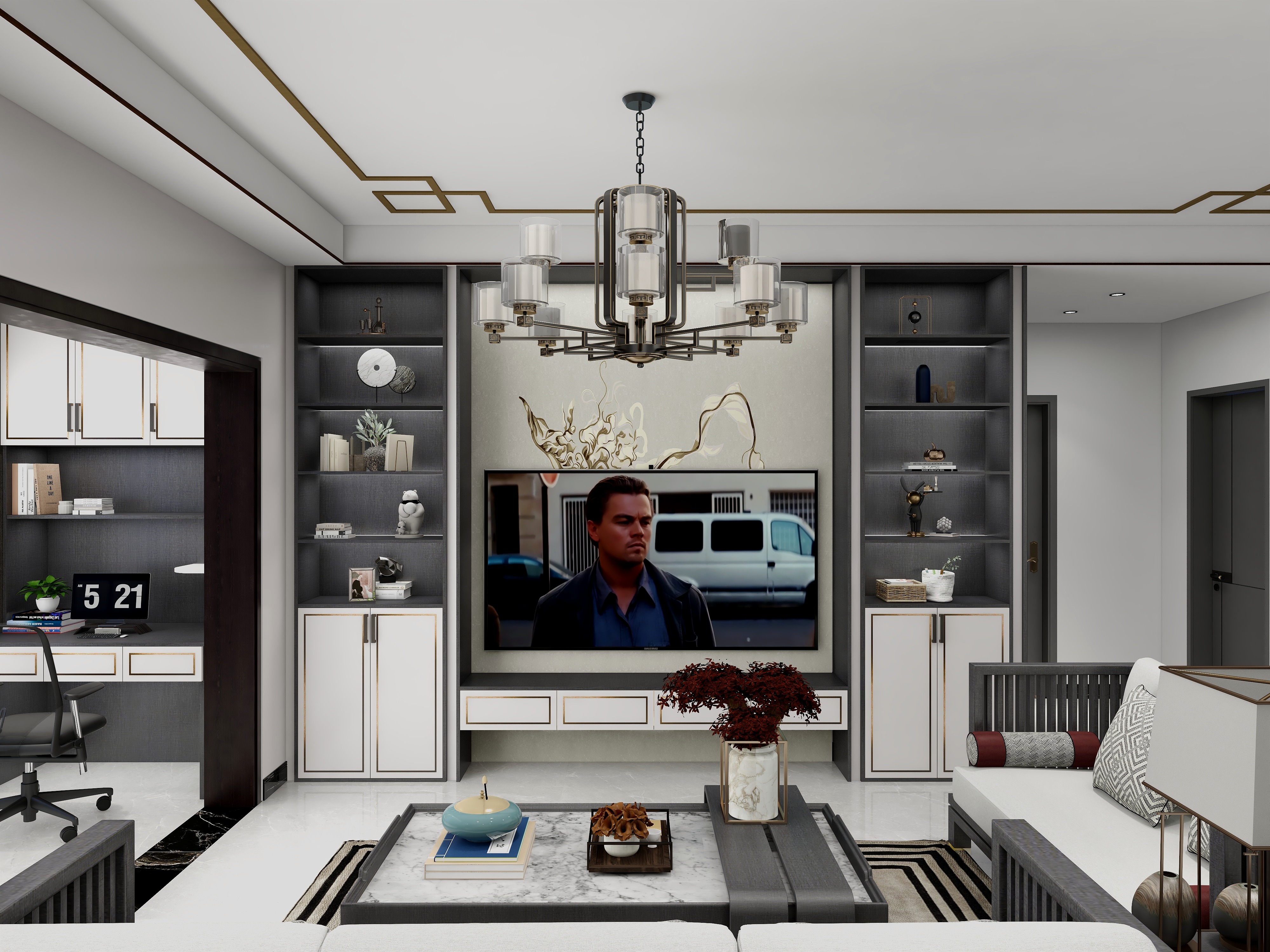 我可以全案设计以及定制柜设计3天完成