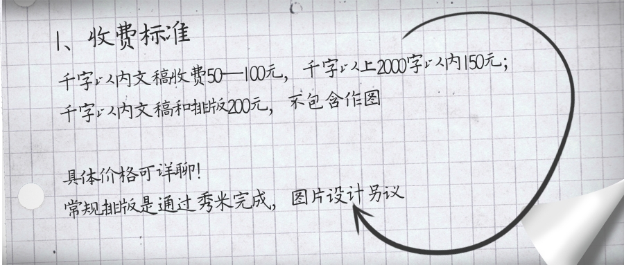 我可以撰文500-2000字以及公众号推文排版简单制图等