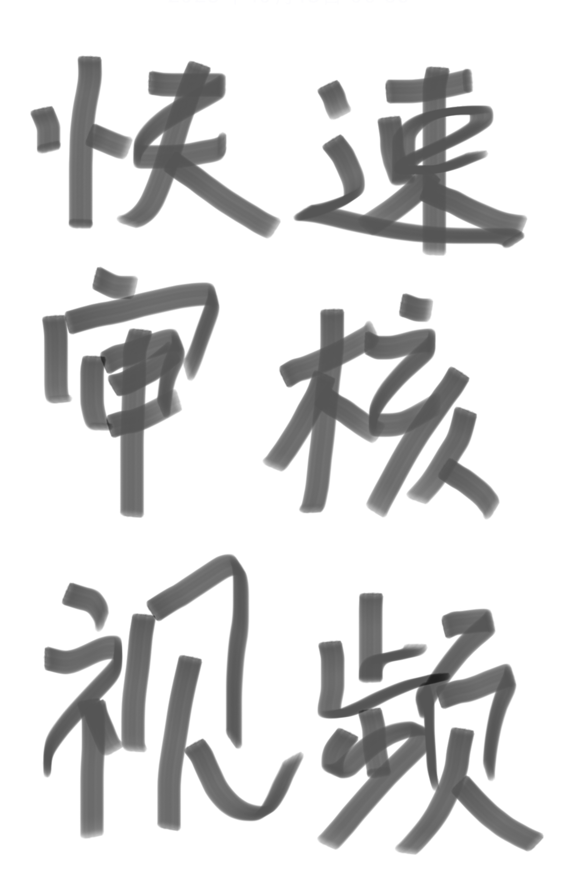 我可以对300秒内的视频内容进行快速审核