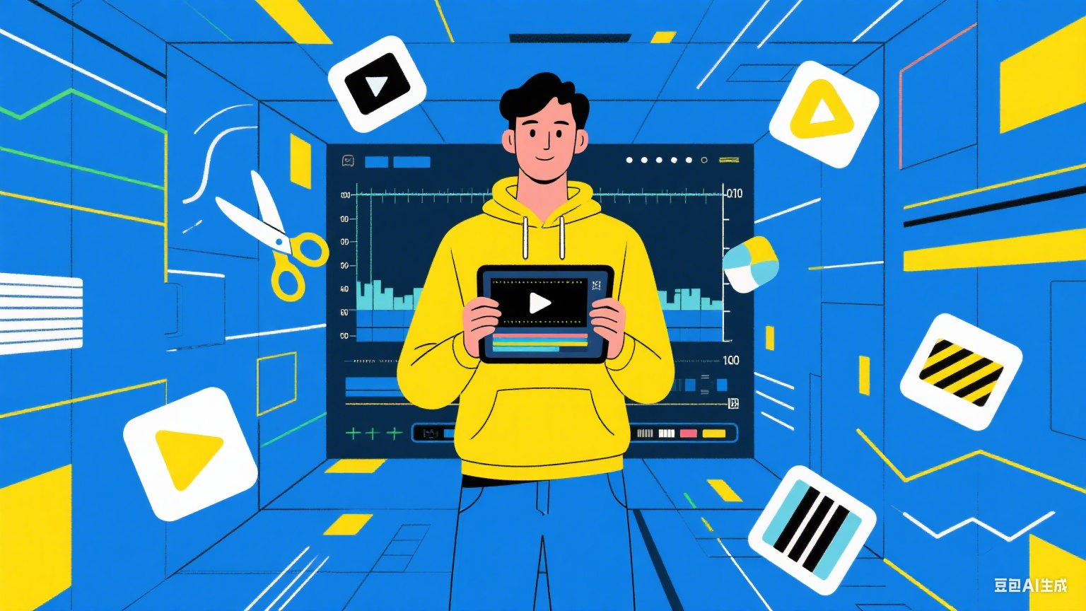 我可以30秒以上短视频剪辑，电商设计商品图，P图，口播视频等等