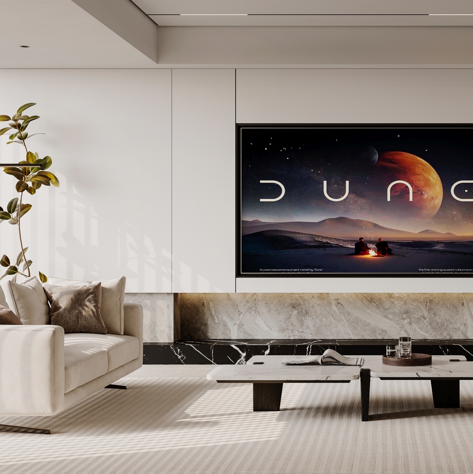 我可以完成一个整体空间的效果展示