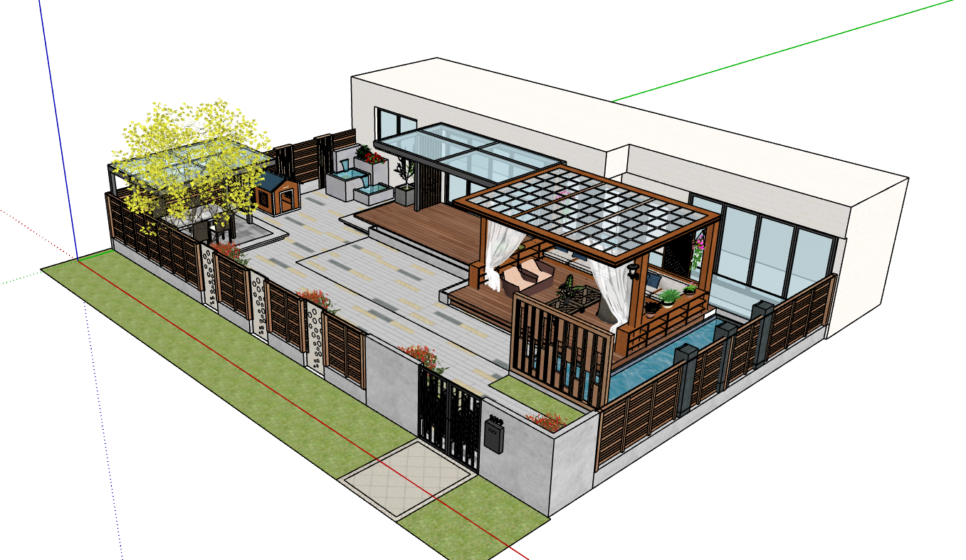 我可以3天内可SU建模，可加急