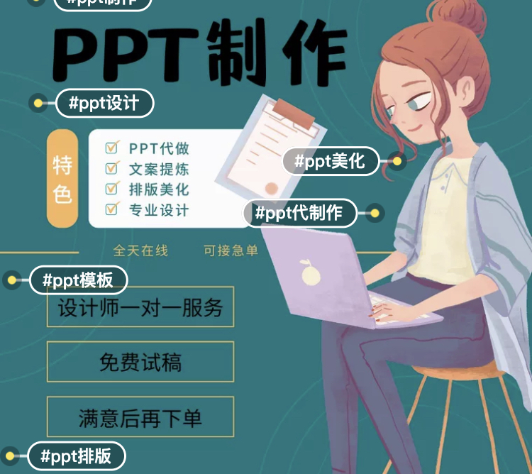 我可以美化您的一张ppt
