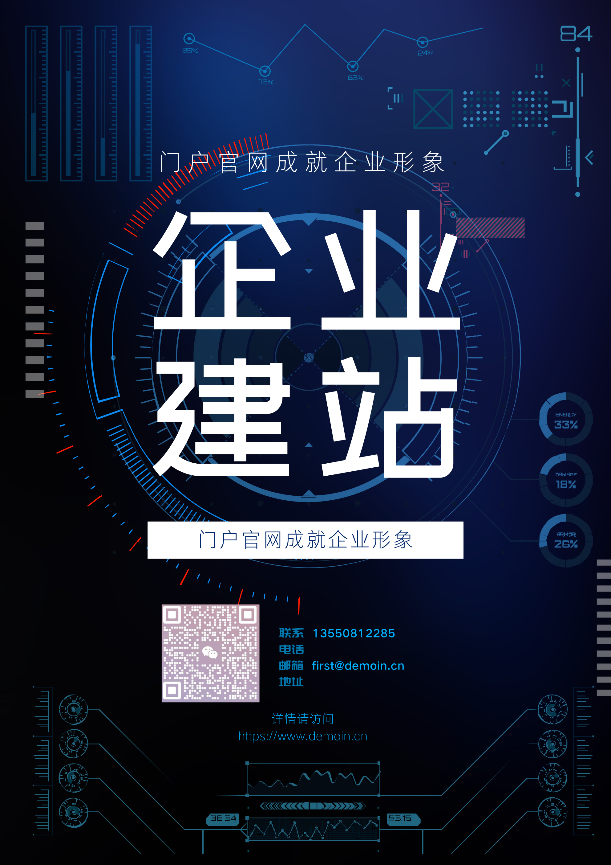 我可以搭建一个企业官网