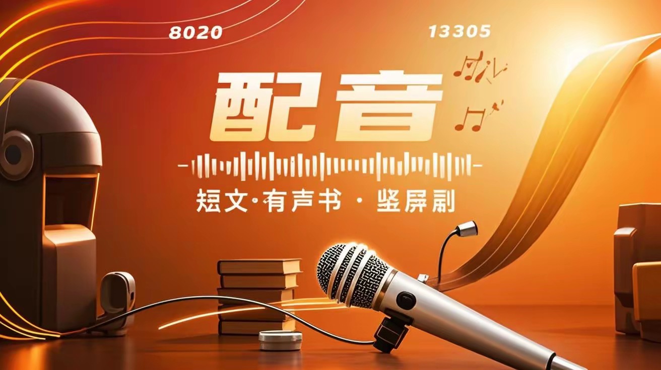 我可以完成一篇女声的短文配音