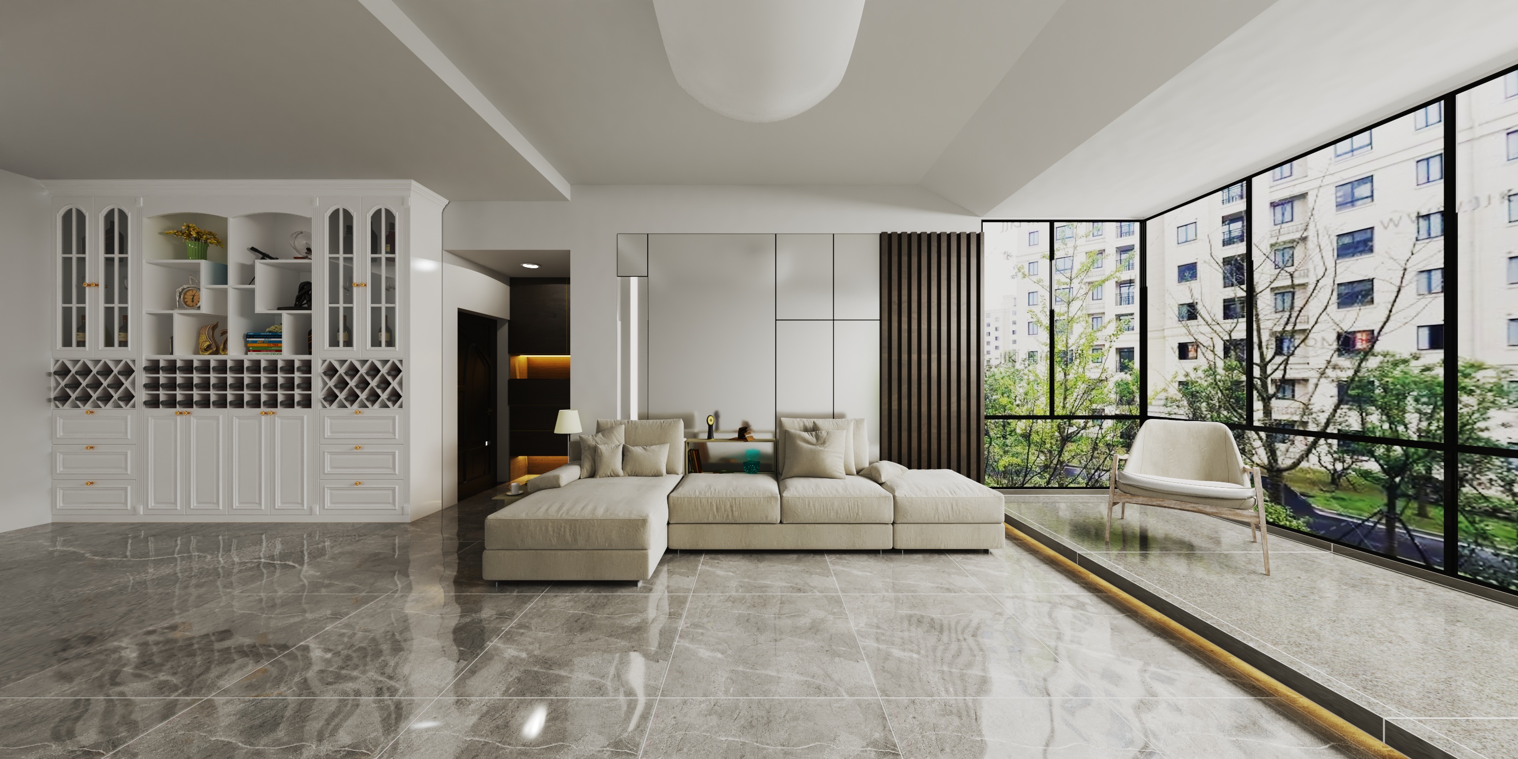 我可以做一套家装室内效果图