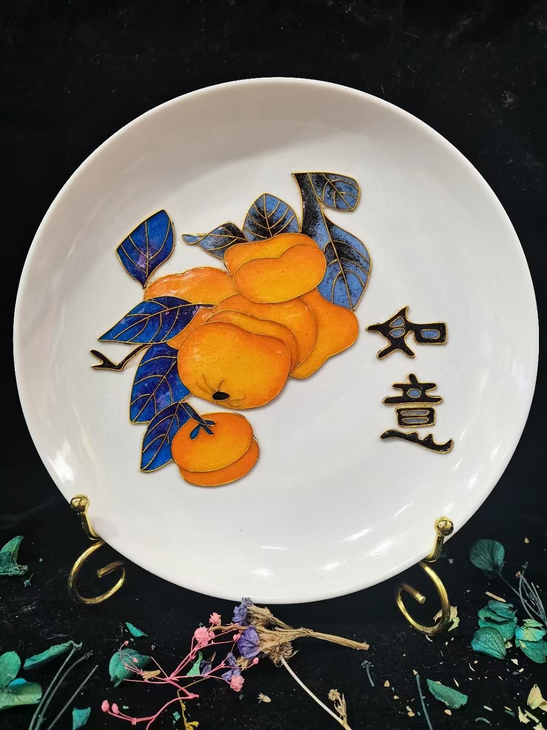 我可以做一件手工作品钩织，花艺