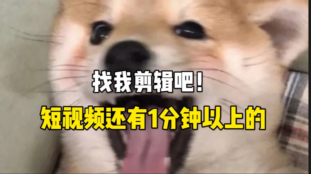 我可以完成一些游戏 日常 搞笑各种风格的视频剪辑，可长达1分钟以上